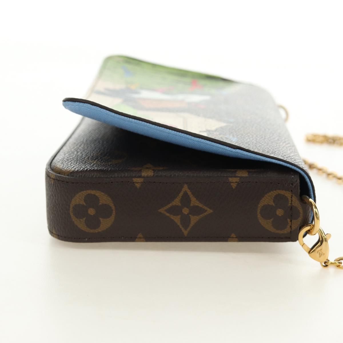 LOUIS VUITTON Monogram Vivienne Pochette Felice Bag M80992 LV Auth 190096SAM