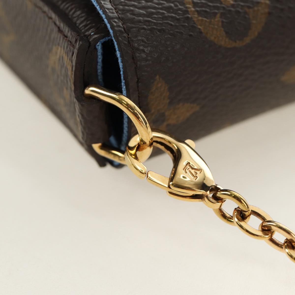 LOUIS VUITTON Monogram Vivienne Pochette Felice Bag M80992 LV Auth 190096SAM