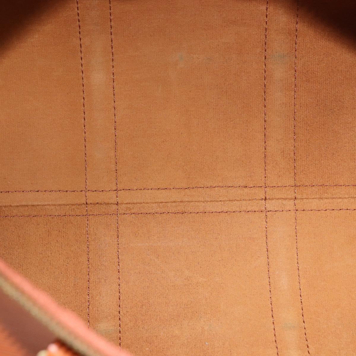 LOUIS VUITTON Epi Keepall 45 Boston Bag Brown M42978 LV Auth 190098SAV