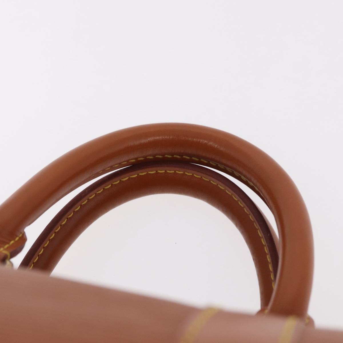 LOUIS VUITTON Epi Keepall 45 Boston Bag Brown M42978 LV Auth 190098SAV