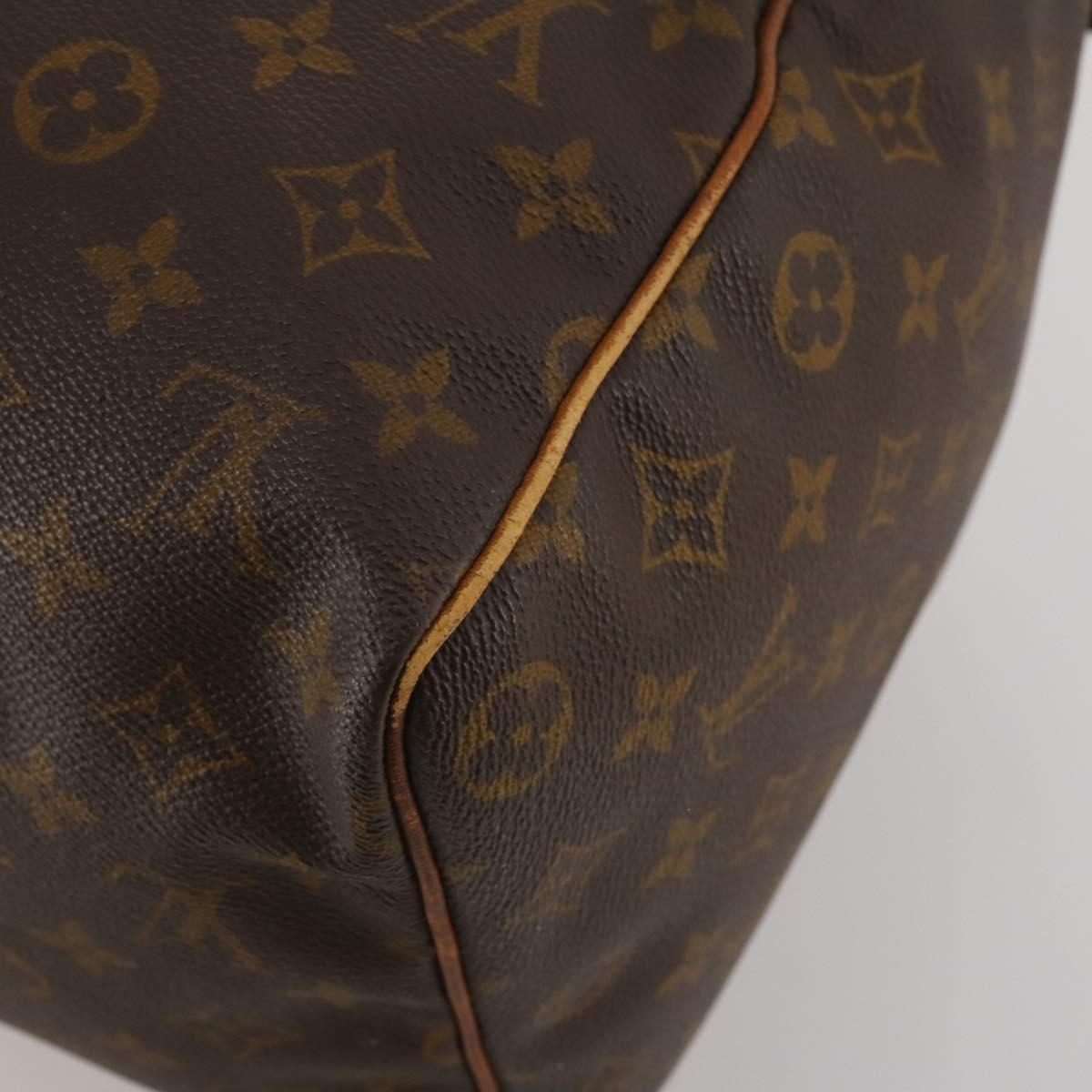 LOUIS VUITTON Monogram Keepall 45 Boston Bag M41428 LV Auth 190103