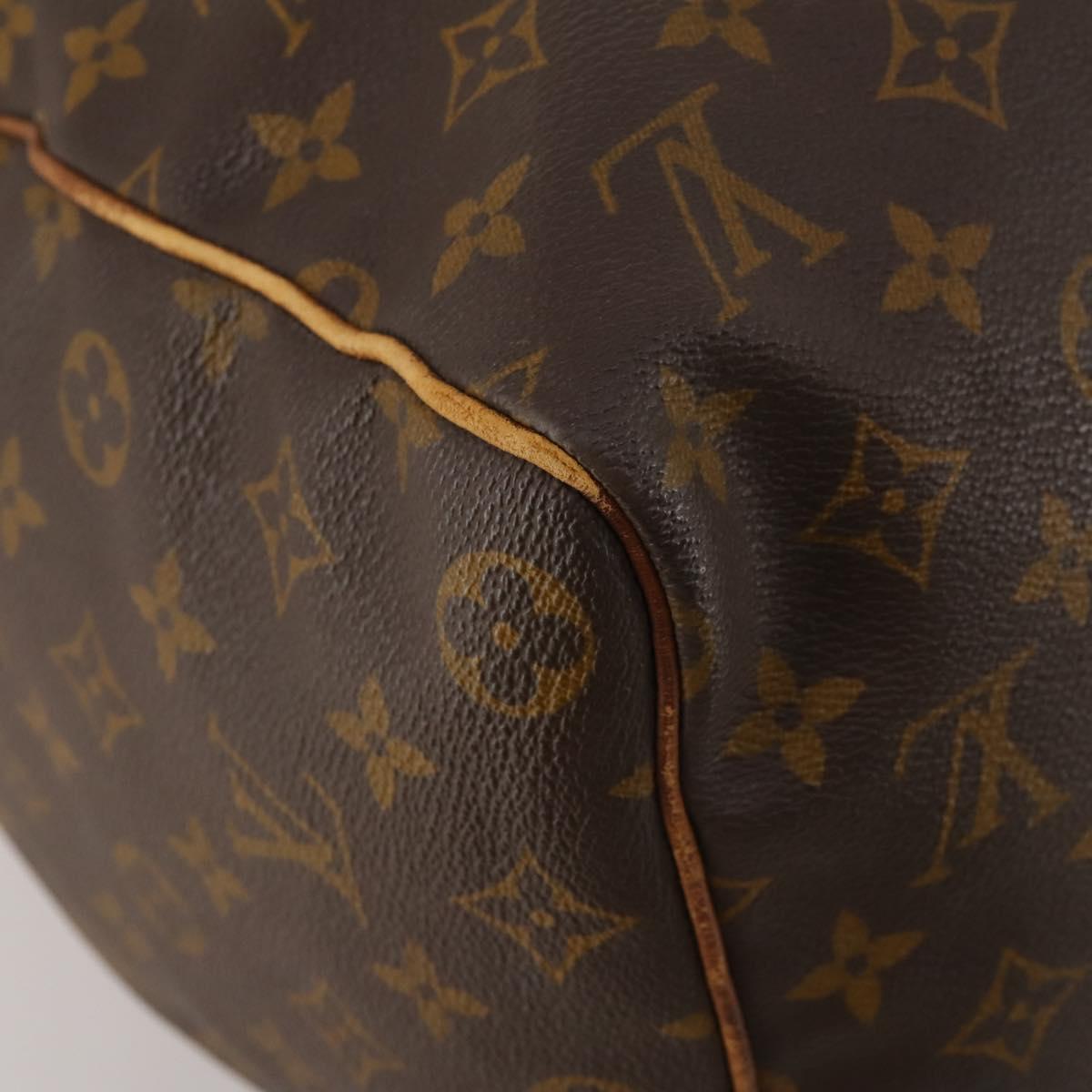 LOUIS VUITTON Monogram Keepall 45 Boston Bag M41428 LV Auth 190103