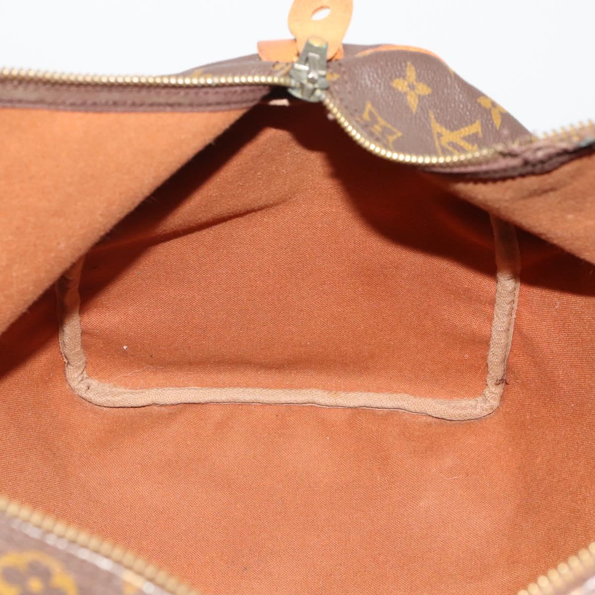 LOUIS VUITTON Monogram Keepall 45 Boston Bag M41428 LV Auth 190103
