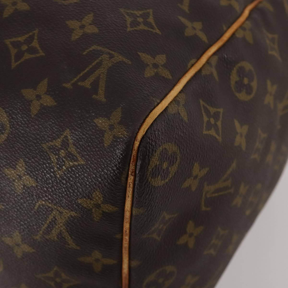 LOUIS VUITTON Monogram Keepall 45 Boston Bag M41428 LV Auth 190104