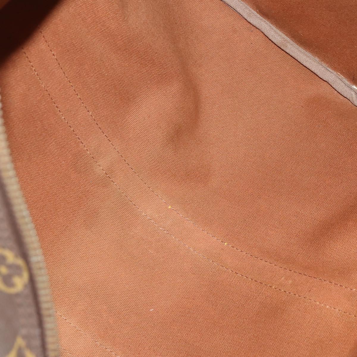LOUIS VUITTON Monogram Keepall 45 Boston Bag M41428 LV Auth 190104