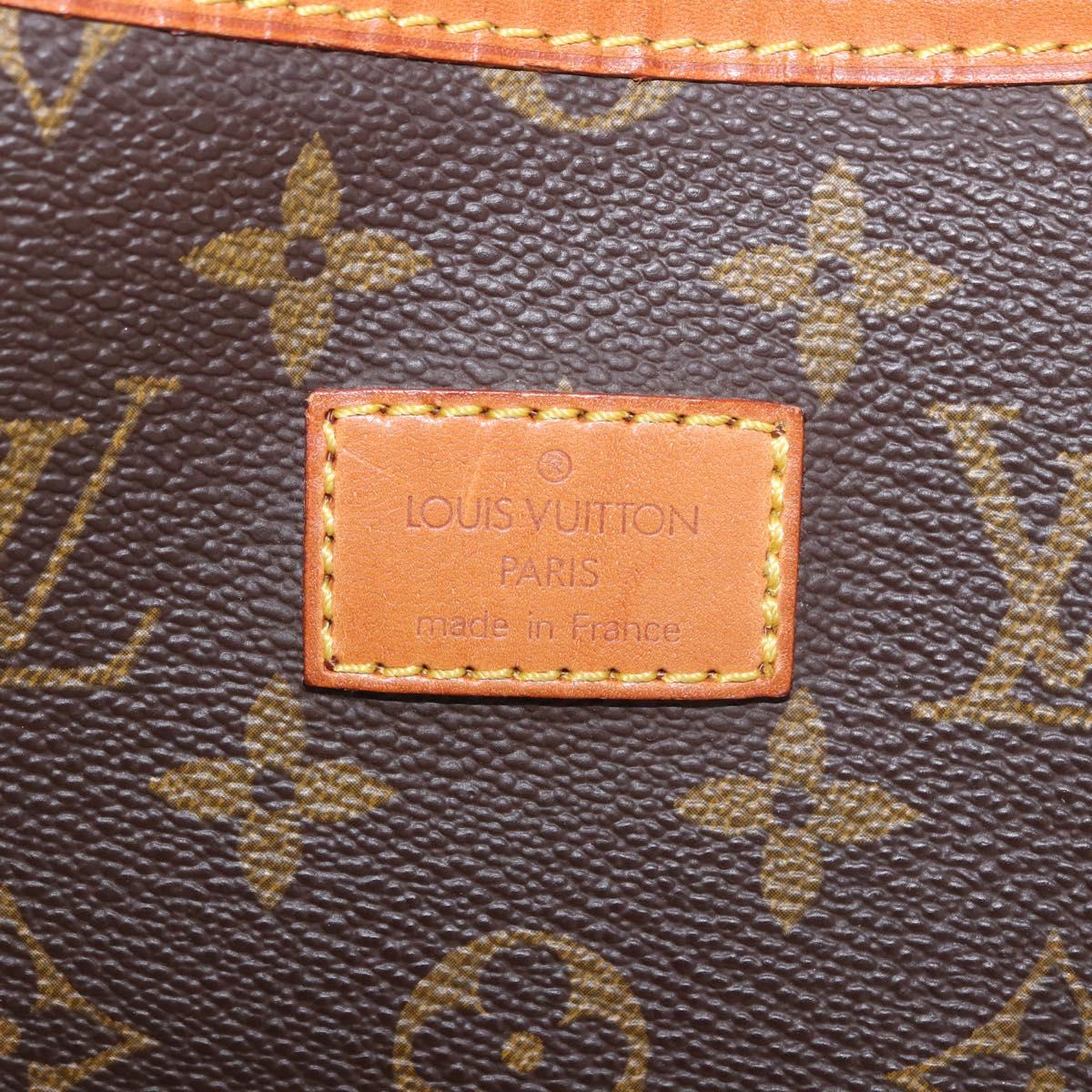 LOUIS VUITTON Monogram Saumur 35 Shoulder Bag M42254 LV Auth 190105A