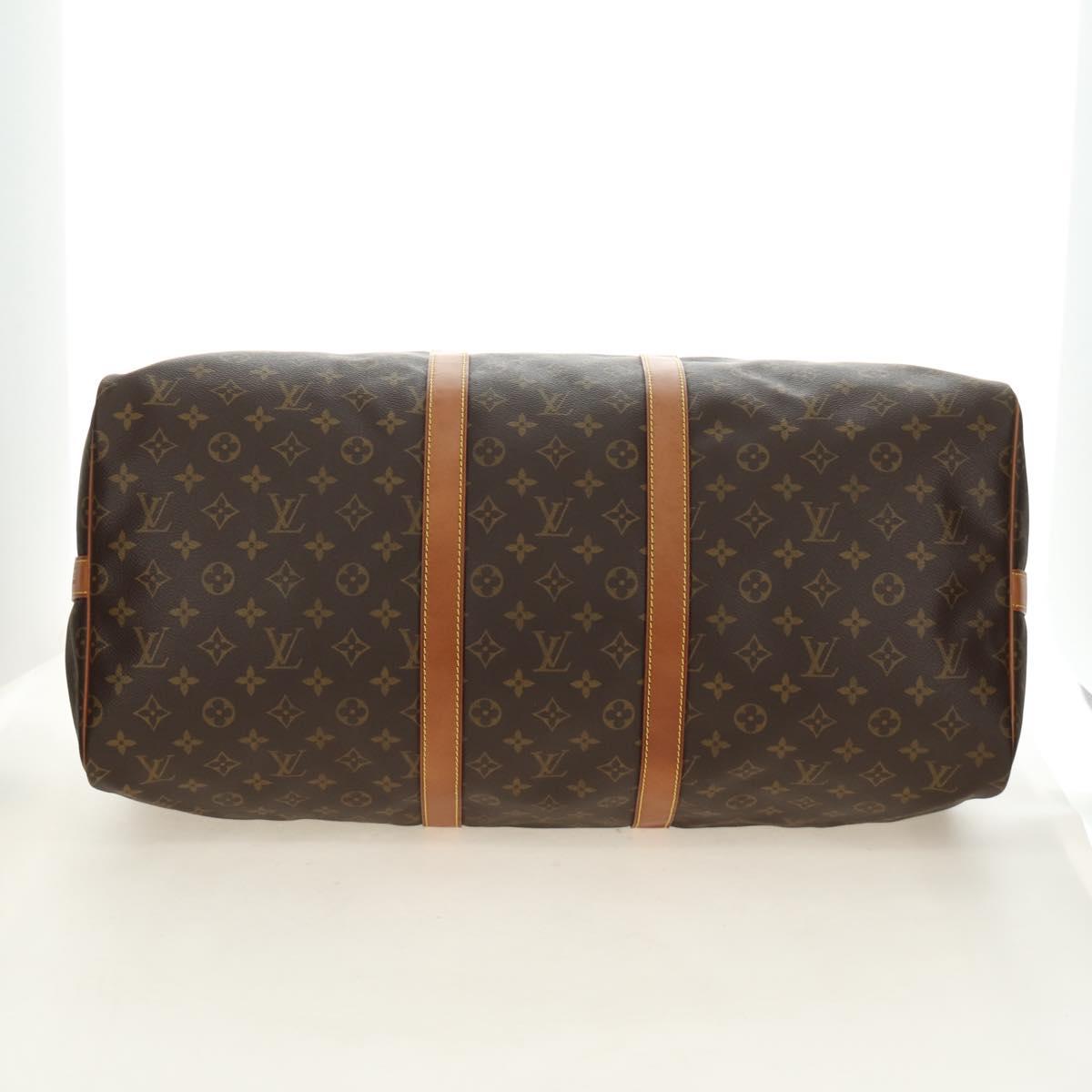 LOUIS VUITTON Monogram Keepall Bandouliere 60 Bag M41412 LV Auth 190106SAV