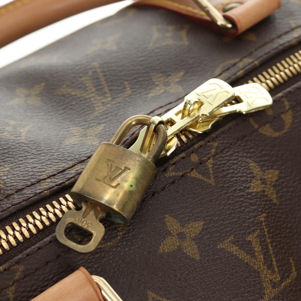 LOUIS VUITTON Monogram Keepall Bandouliere 60 Bag M41412 LV Auth 190106SAV