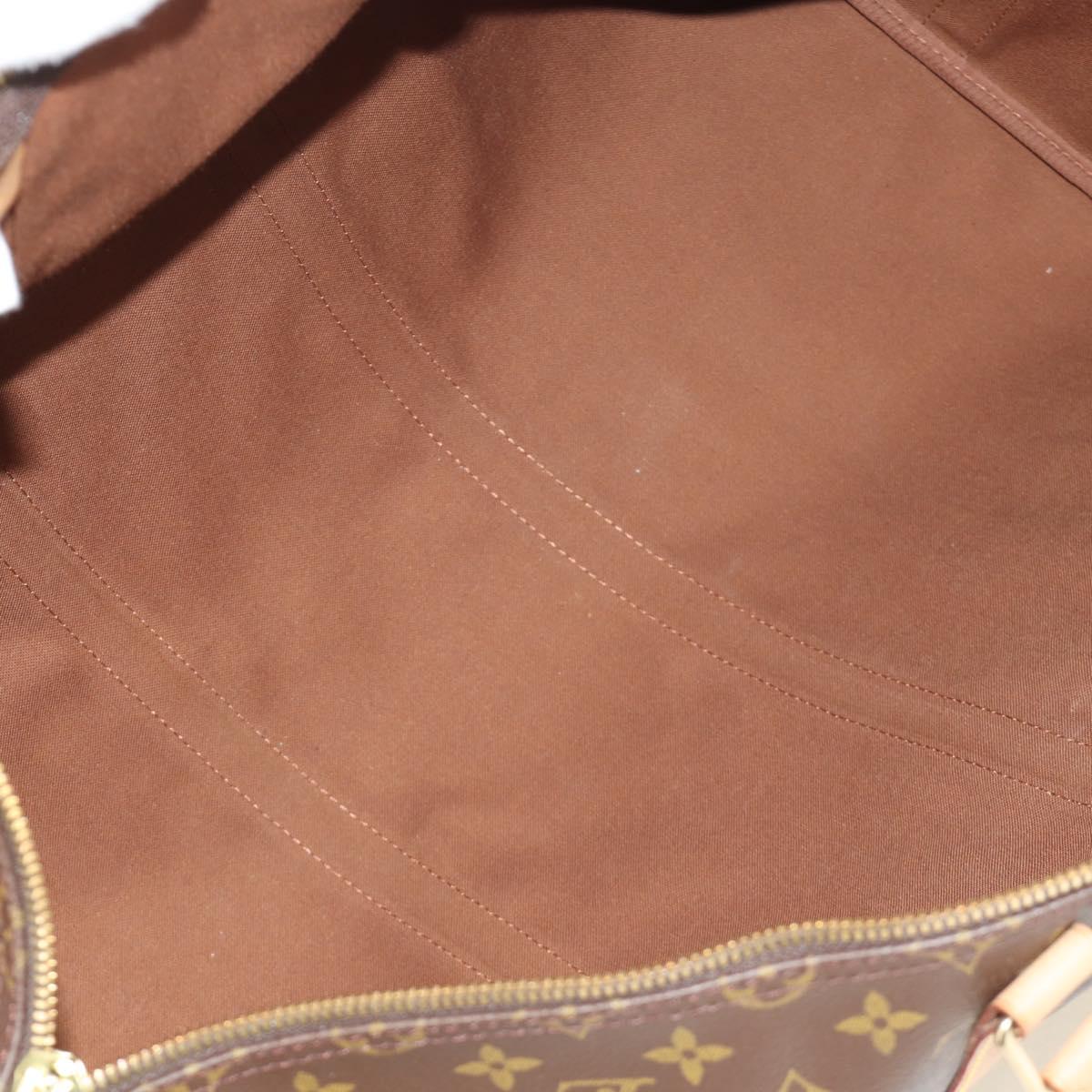 LOUIS VUITTON Monogram Keepall Bandouliere 60 Bag M41412 LV Auth 190106SAV