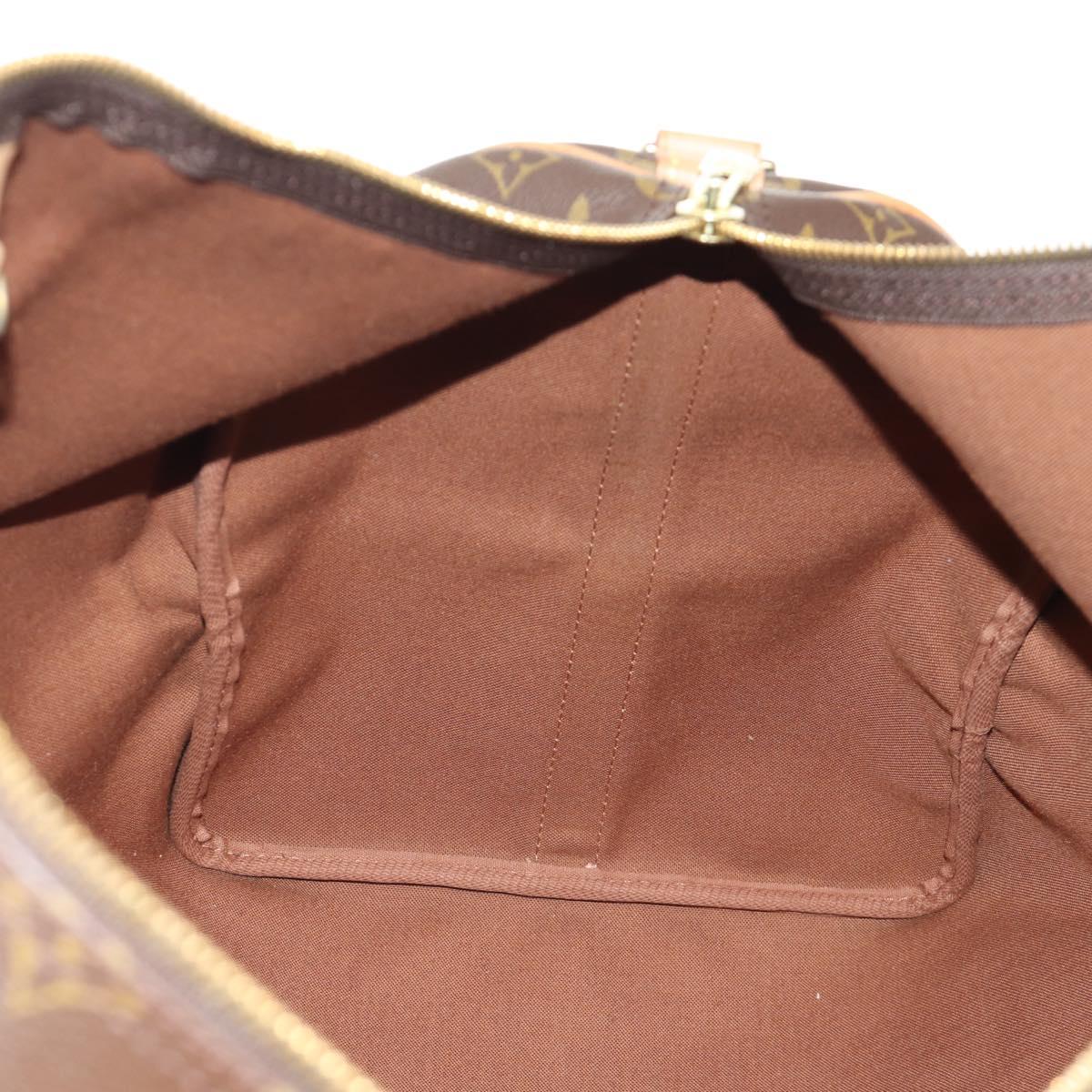 LOUIS VUITTON Monogram Keepall Bandouliere 60 Bag M41412 LV Auth 190106SAV