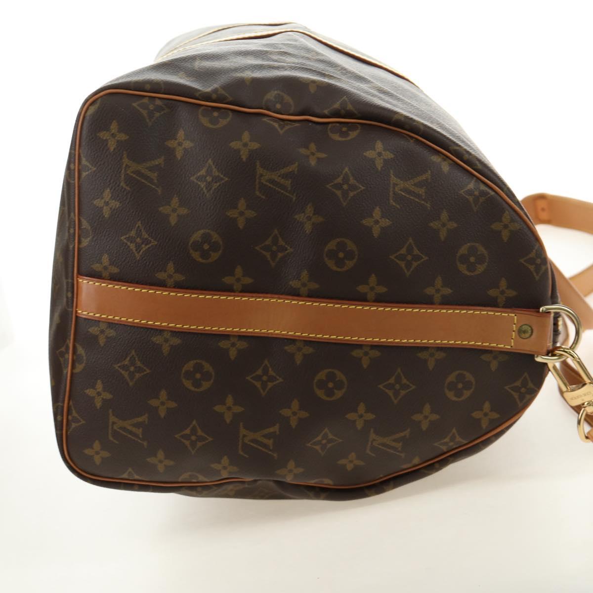 LOUIS VUITTON Monogram Keepall Bandouliere 60 Bag M41412 LV Auth 190106SAV
