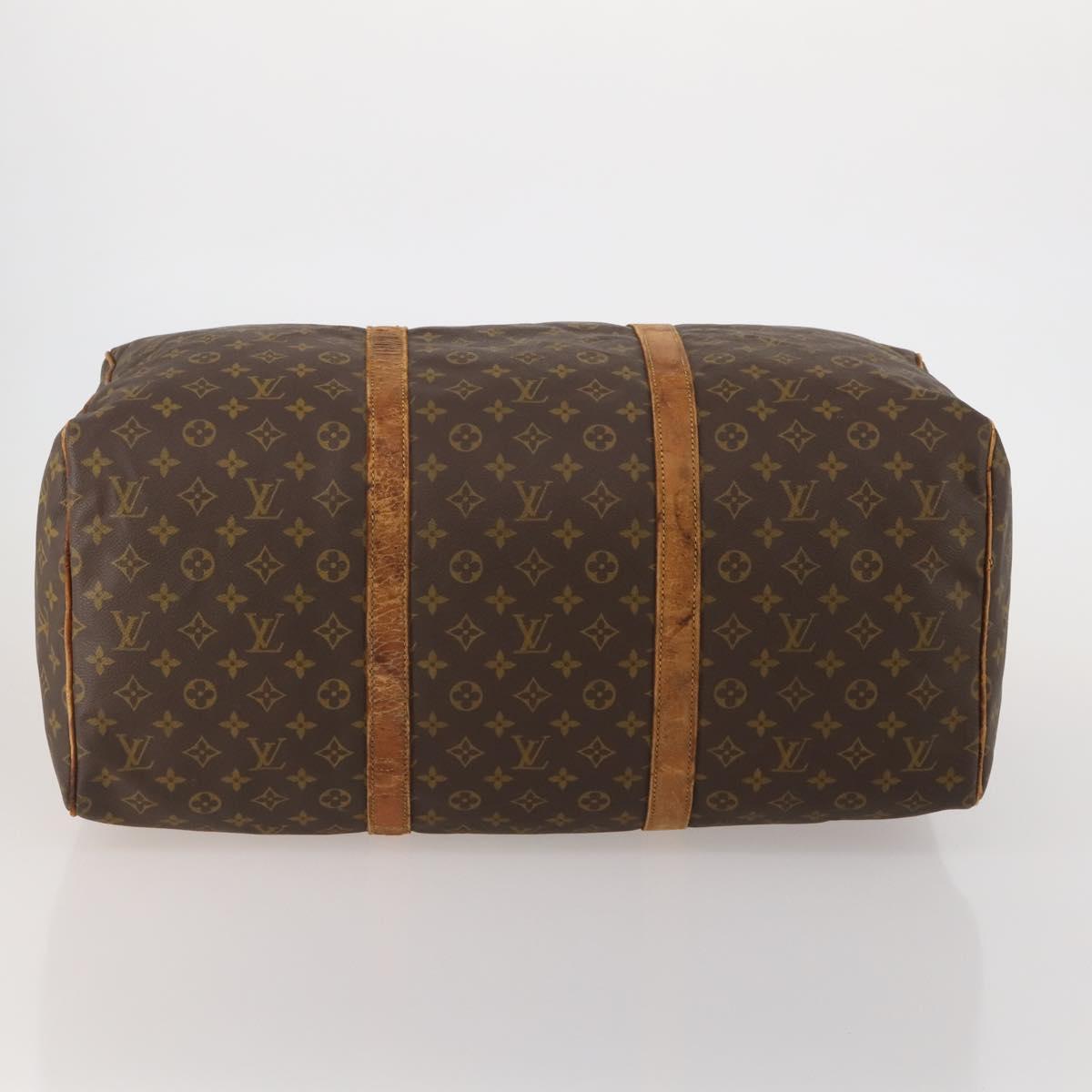LOUIS VUITTON Monogram Sac Souple 55 Boston Bag M41622 LV Auth 190107