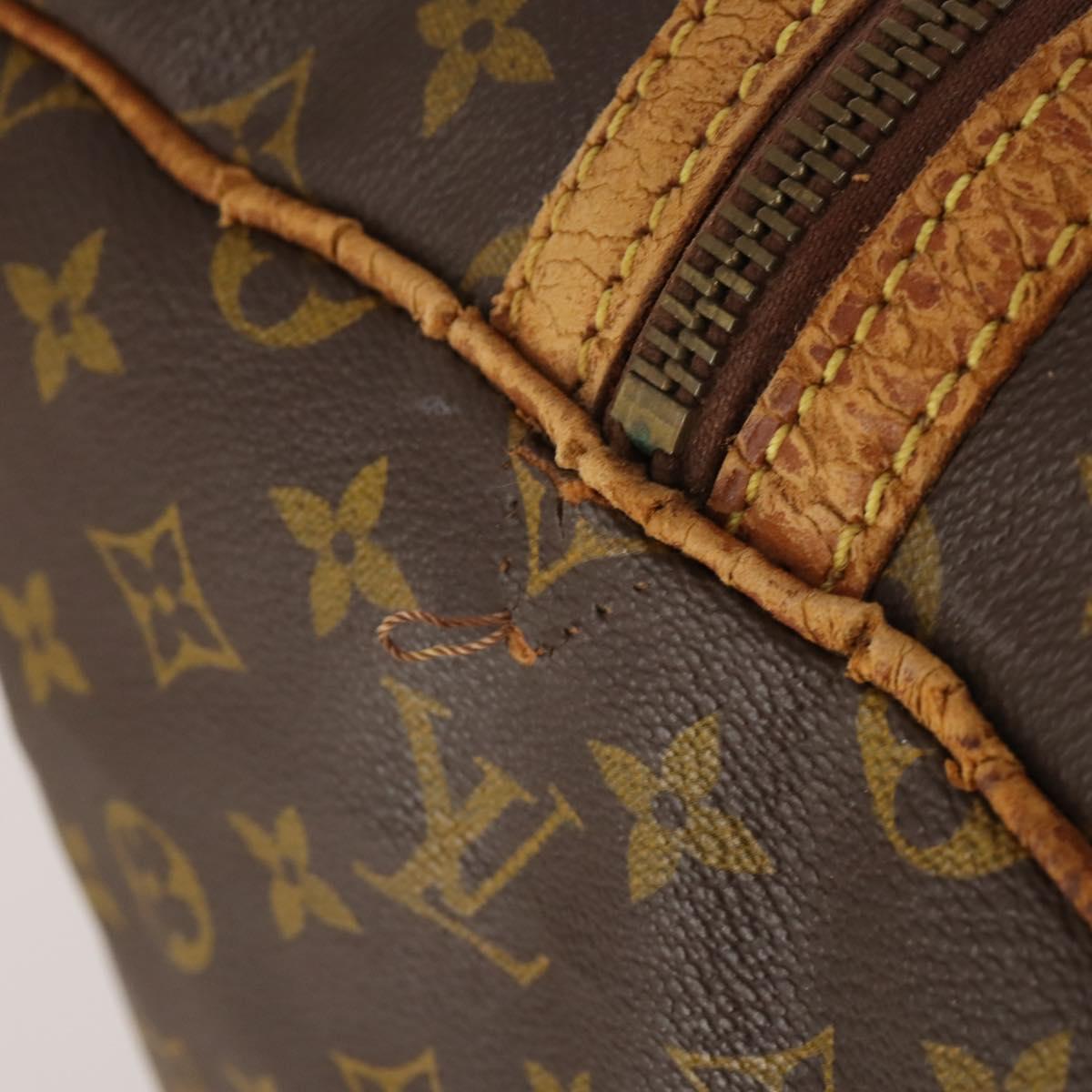 LOUIS VUITTON Monogram Sac Souple 55 Boston Bag M41622 LV Auth 190107