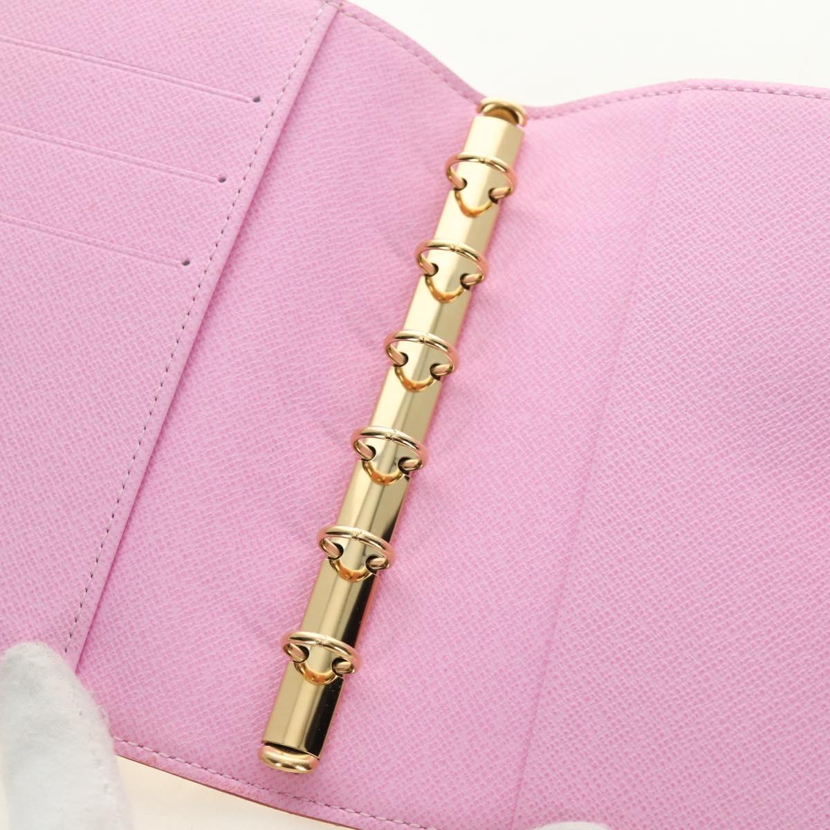 LOUIS VUITTON Monogram Multicolor Agenda PM Cover White R21074 LV Auth 190110M