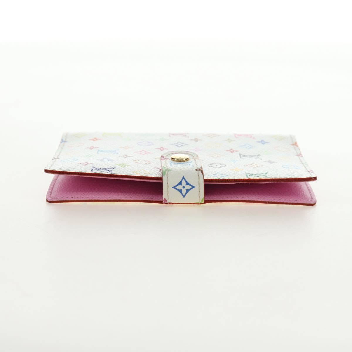 LOUIS VUITTON Monogram Multicolor Agenda PM Cover White R21074 LV Auth 190110M