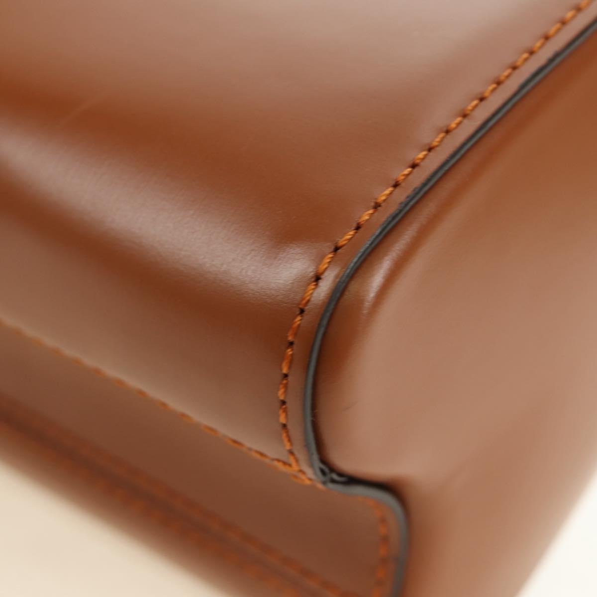 LOUIS VUITTON Catgram Sac Twist MM Shoulder Bag Marron M44408 LV Auth 190114SAM