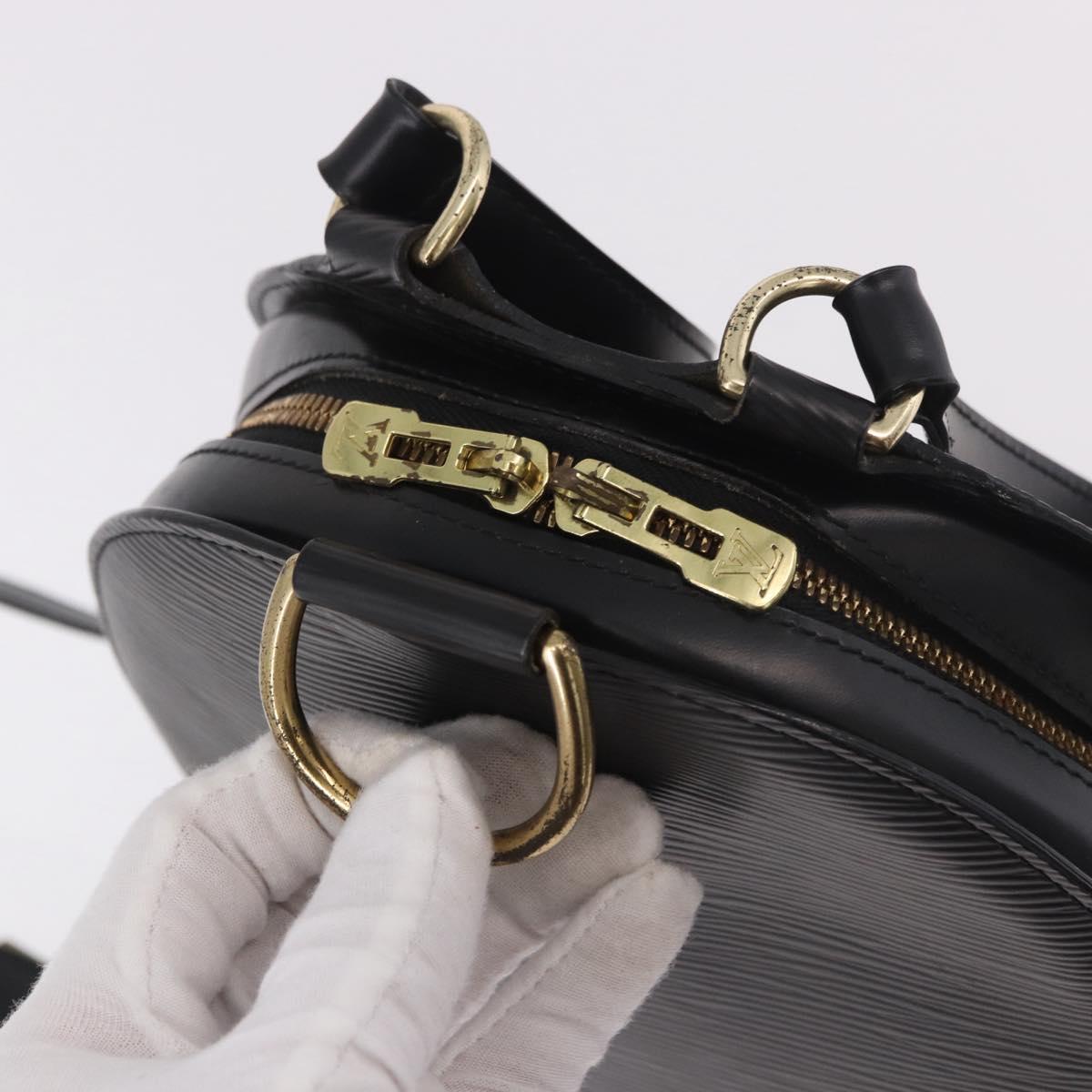 LOUIS VUITTON Epi Mabillon Backpack Black M52232 LV Auth 190121