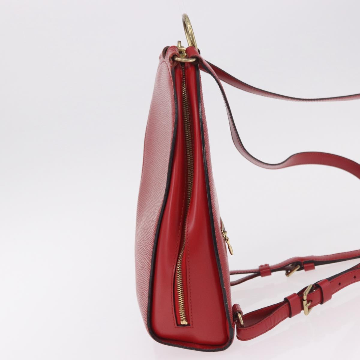 LOUIS VUITTON Epi Mabillon Backpack Castilian Red M52237 LV Auth 190123