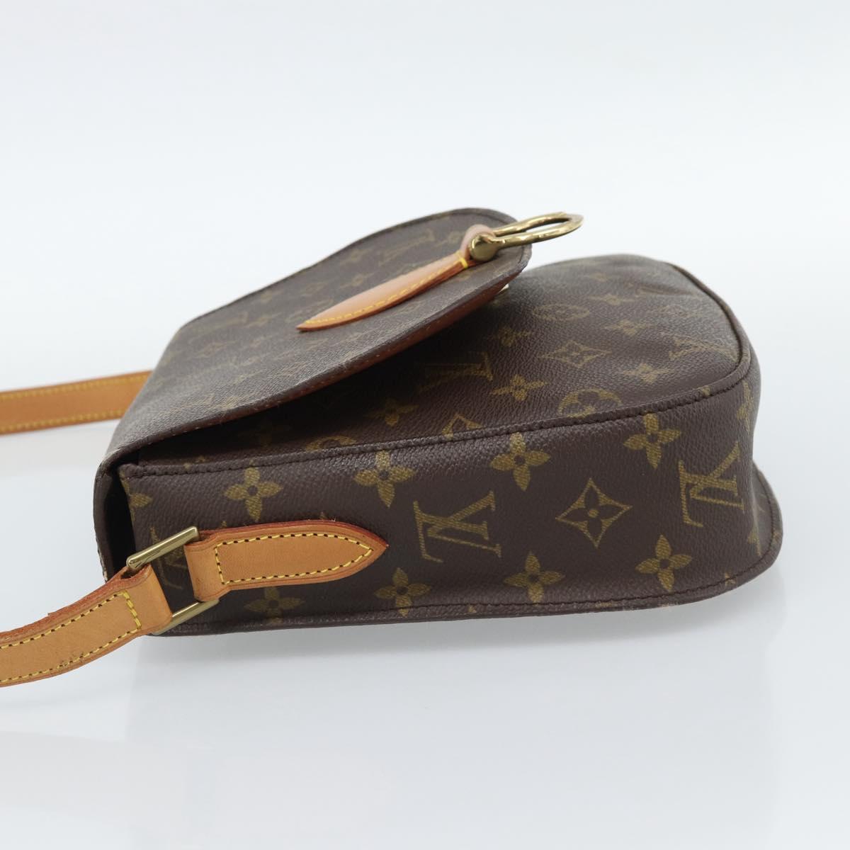 LOUIS VUITTON Monogram Saint Cloud GM Shoulder Bag M51242 LV Auth 190127A
