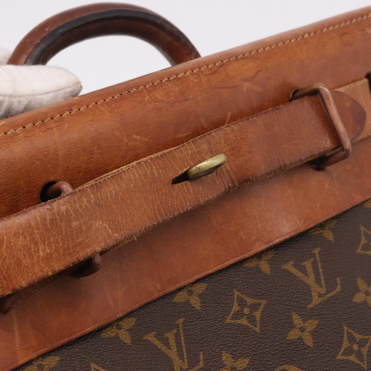 LOUIS VUITTON Monogram Steamer 35 Boston Bag M41128 LV Auth 190128A