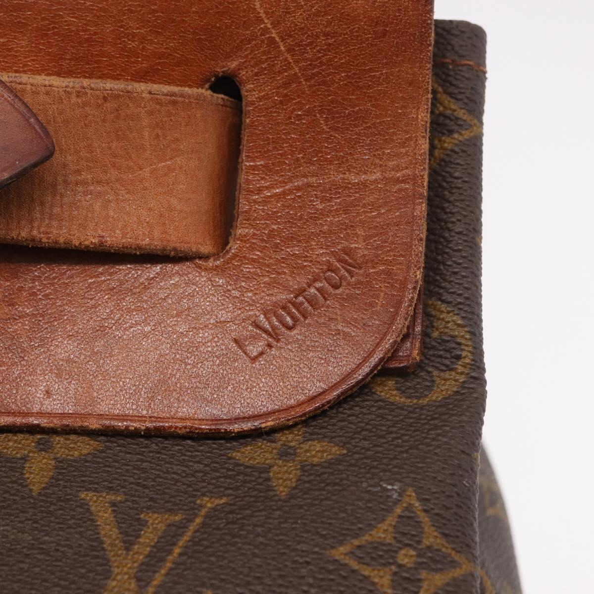 LOUIS VUITTON Monogram Steamer 35 Boston Bag M41128 LV Auth 190128A