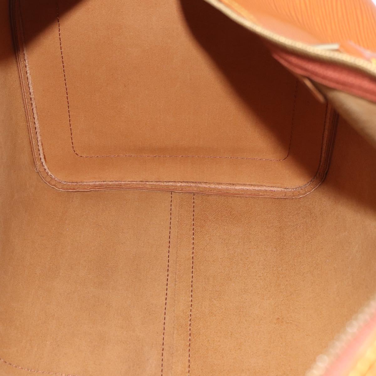 LOUIS VUITTON Epi Keepall 50 Boston Bag Brown M42968 LV Auth 190130SAV