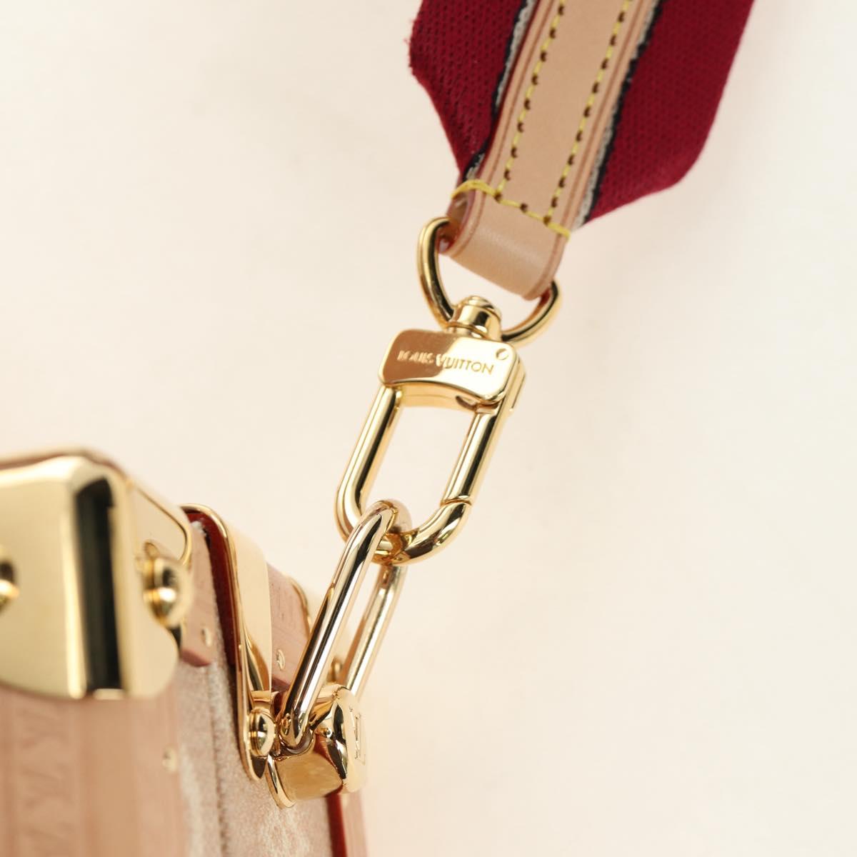 LOUIS VUITTON Miaowgram Petite Vallees Hand Bag Beige M14592 LV Auth 190136SM
