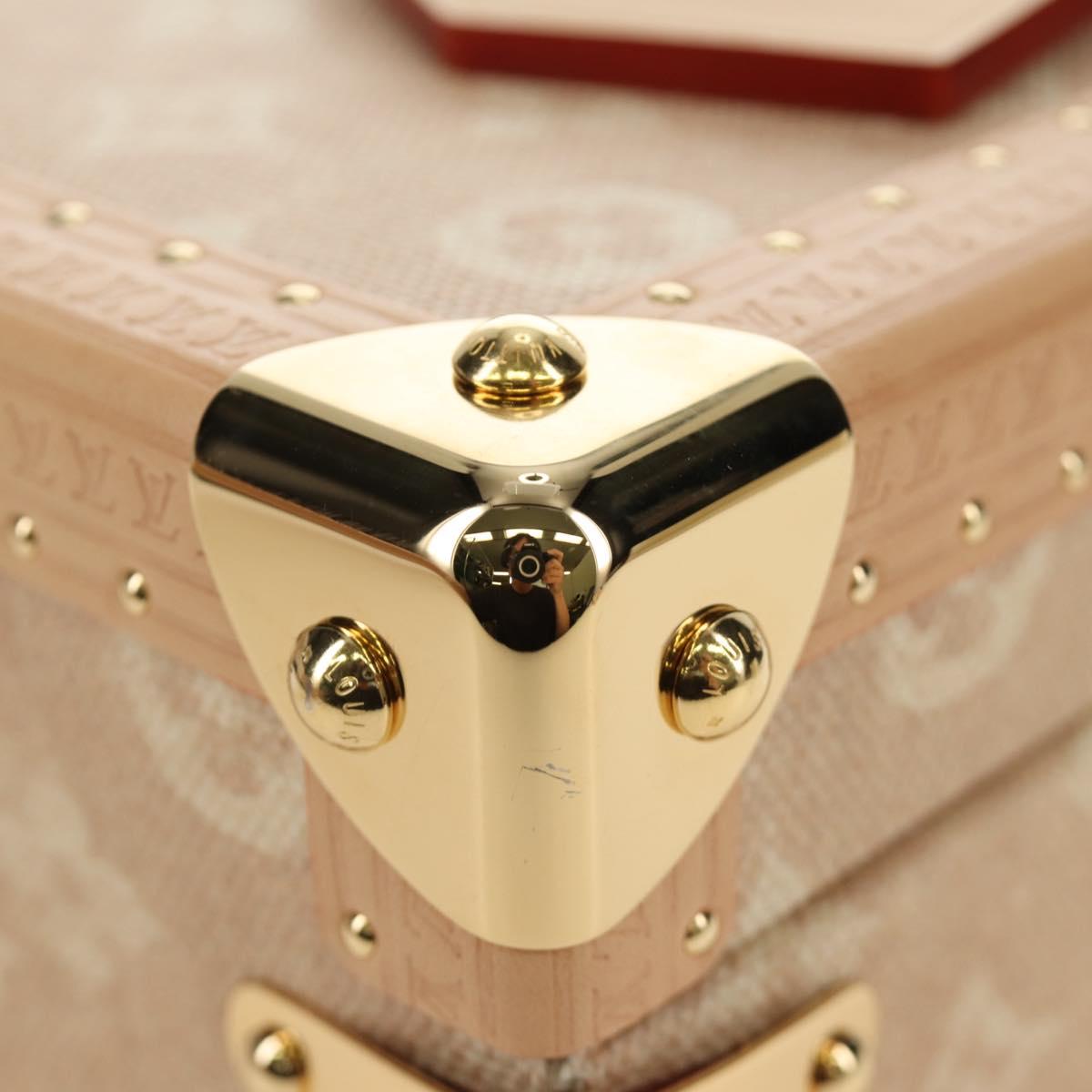 LOUIS VUITTON Miaowgram Petite Vallees Hand Bag Beige M14592 LV Auth 190136SM