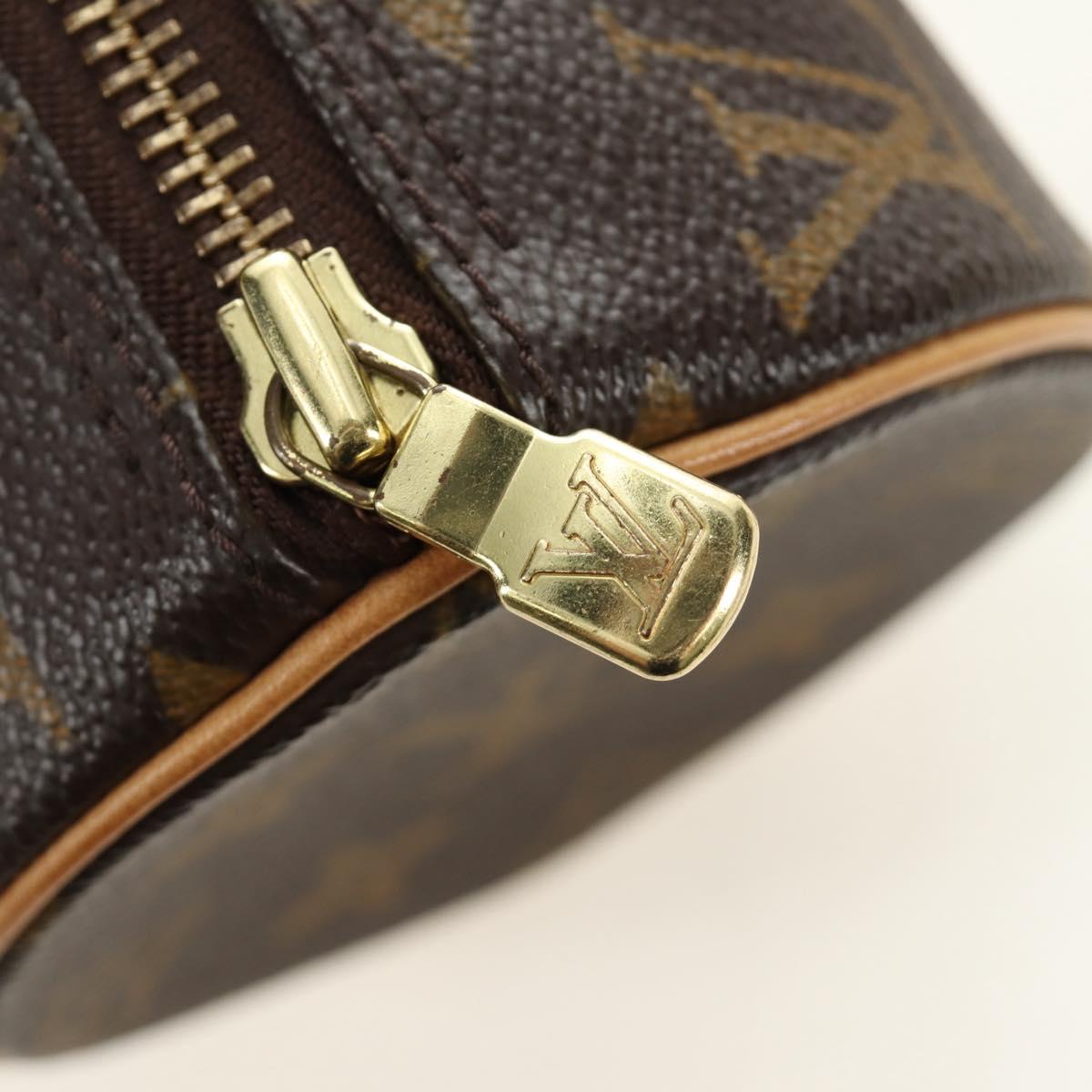 LOUIS VUITTON Monogram Papillon 19 Hand Bag M51389 LV Auth 190137SAV