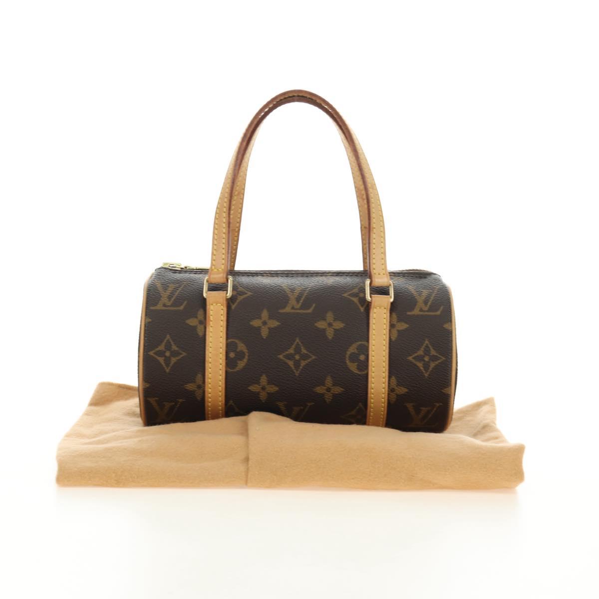 LOUIS VUITTON Monogram Papillon 19 Hand Bag M51389 LV Auth 190137SAV