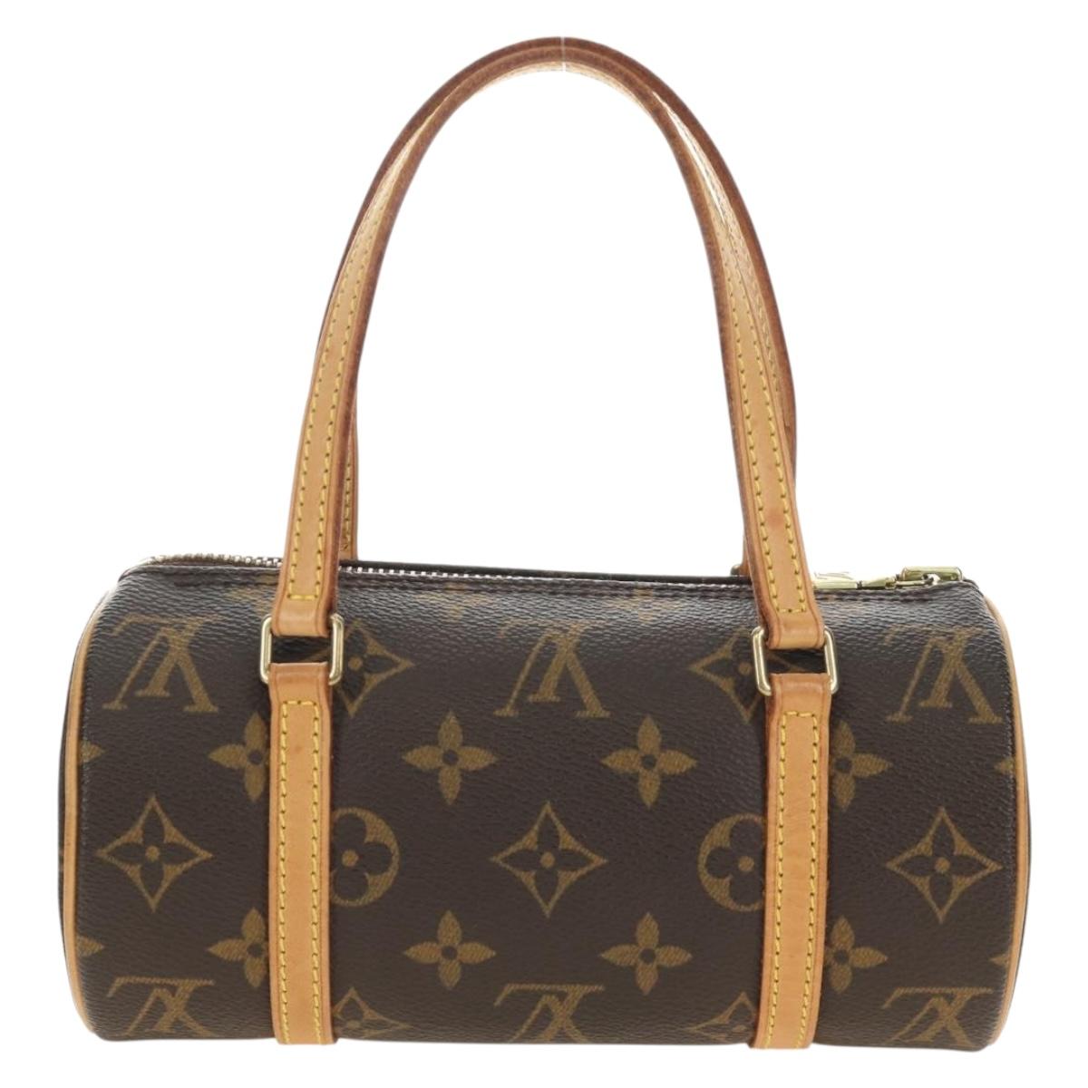 LOUIS VUITTON Monogram Papillon 19 Hand Bag M51389 LV Auth 190137SAV