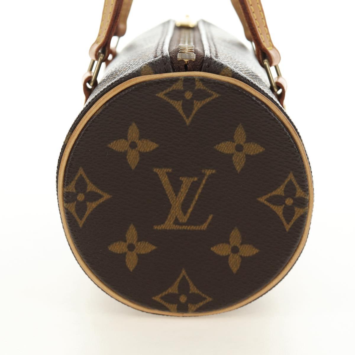 LOUIS VUITTON Monogram Papillon 19 Hand Bag M51389 LV Auth 190137SAV