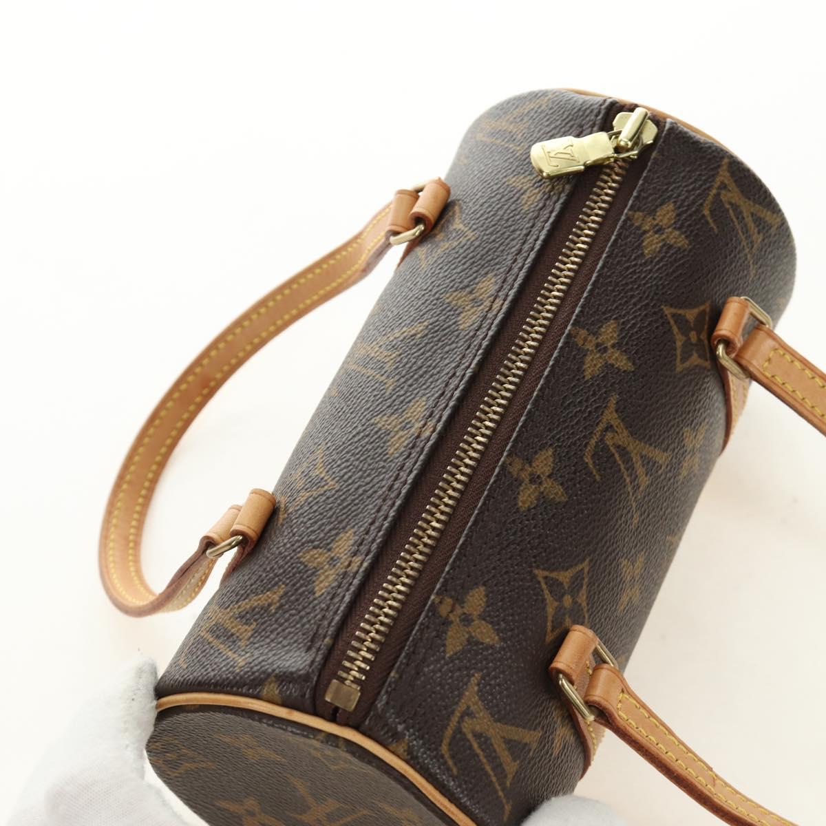 LOUIS VUITTON Monogram Papillon 19 Hand Bag M51389 LV Auth 190137SAV
