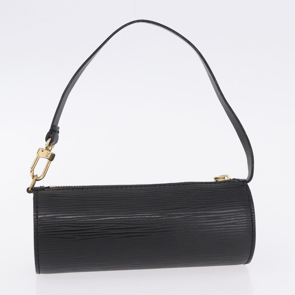 LOUIS VUITTON Epi Soufflot Hand Bag Black M52222 LV Auth 190140SAV