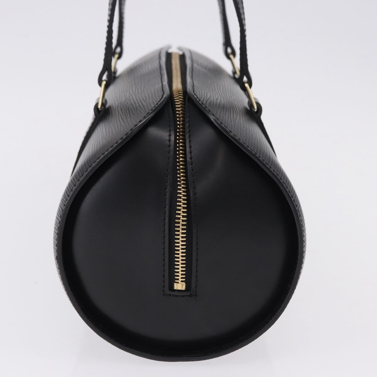 LOUIS VUITTON Epi Soufflot Hand Bag Black M52222 LV Auth 190140SAV
