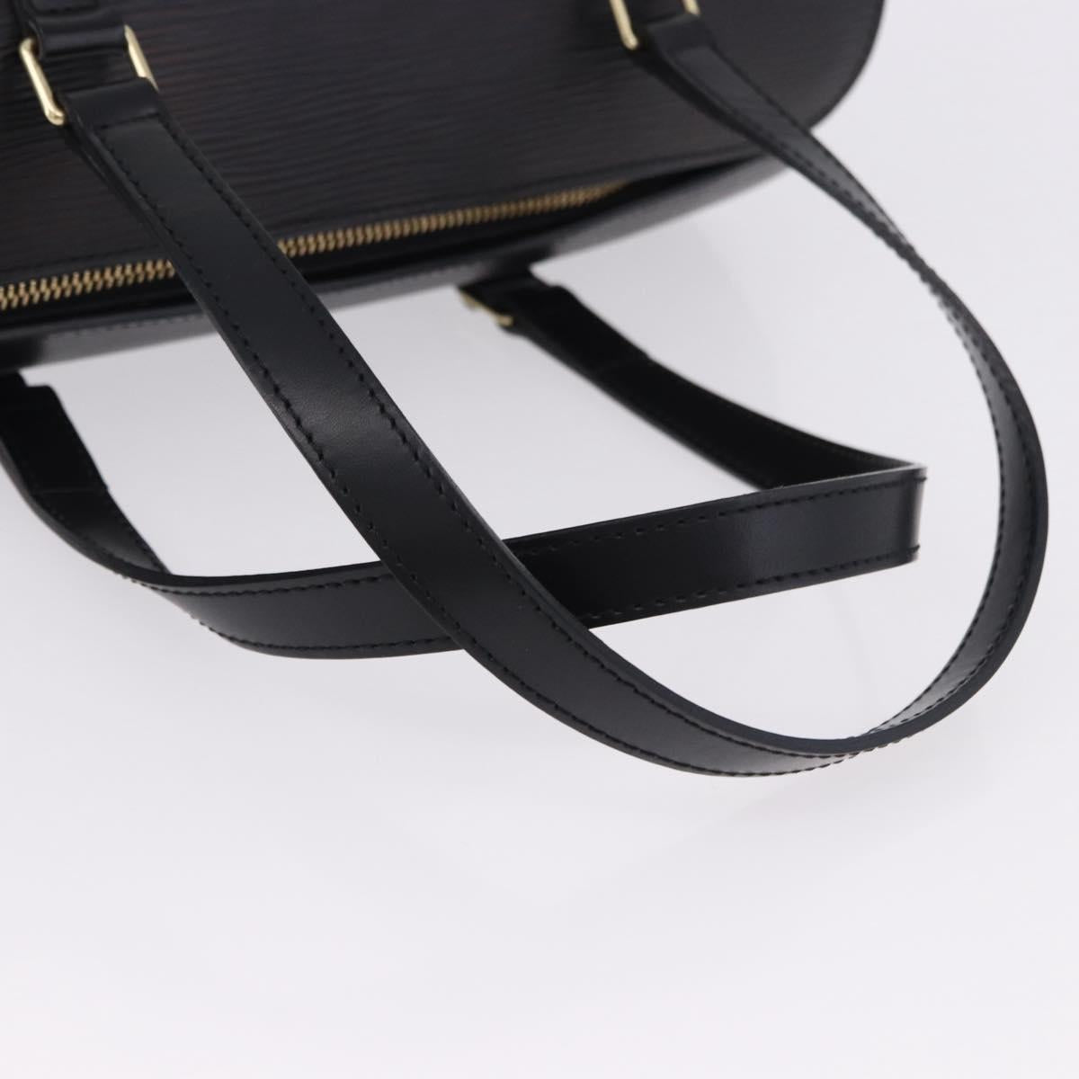 LOUIS VUITTON Epi Soufflot Hand Bag Black M52222 LV Auth 190140SAV