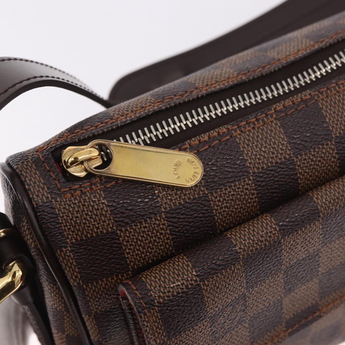 LOUIS VUITTON Damier Ebene Ravello GM Shoulder Bag N60006 LV Auth 190143SAV