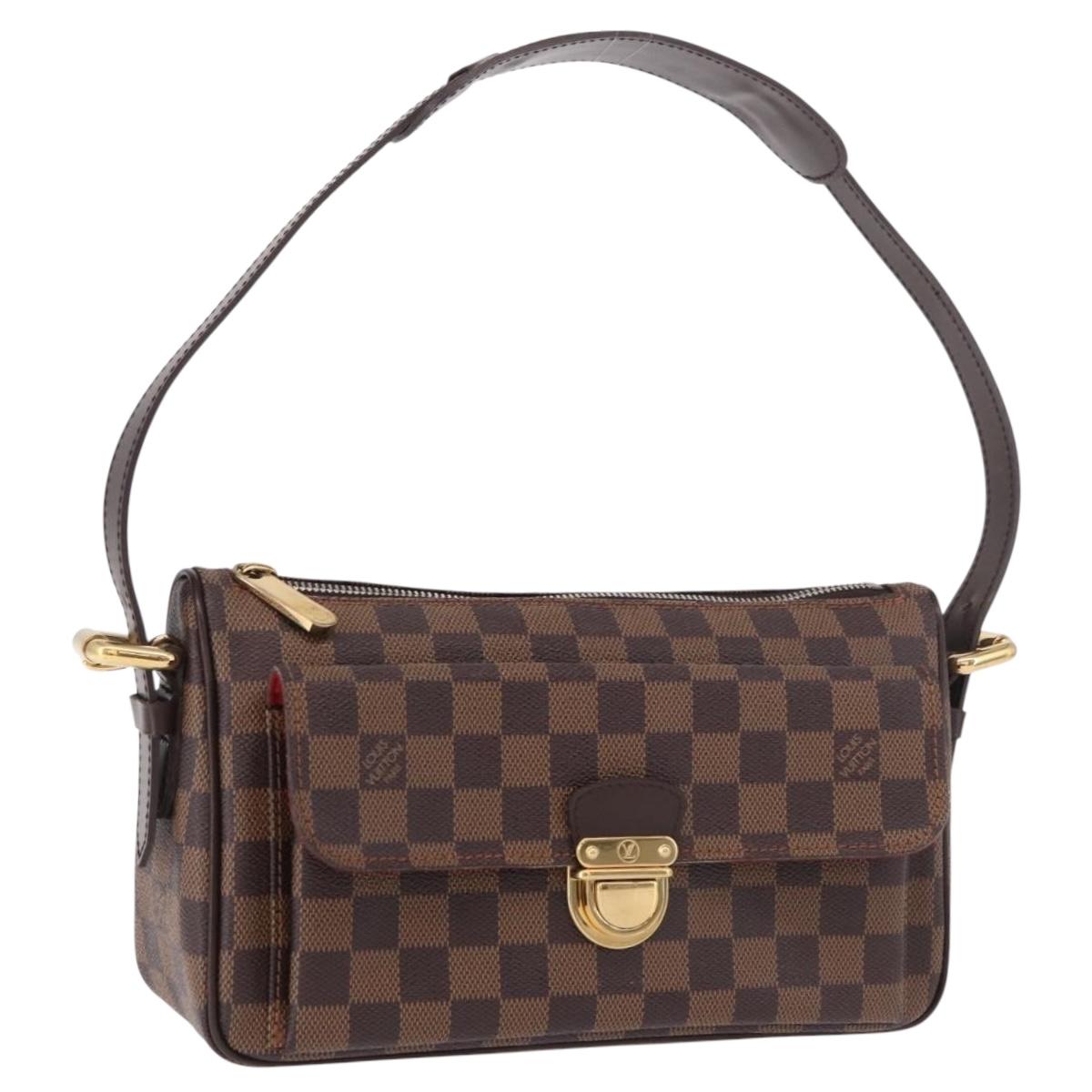 LOUIS VUITTON Damier Ebene Ravello GM Shoulder Bag N60006 LV Auth 190143SAV