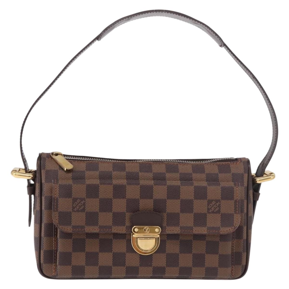 LOUIS VUITTON Damier Ebene Ravello GM Shoulder Bag N60006 LV Auth 190143SAV