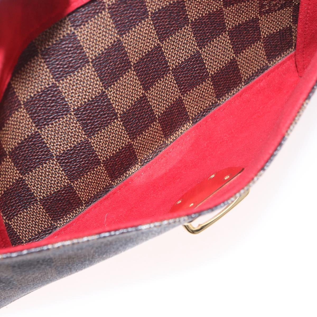 LOUIS VUITTON Damier Ebene Ravello GM Shoulder Bag N60006 LV Auth 190143SAV