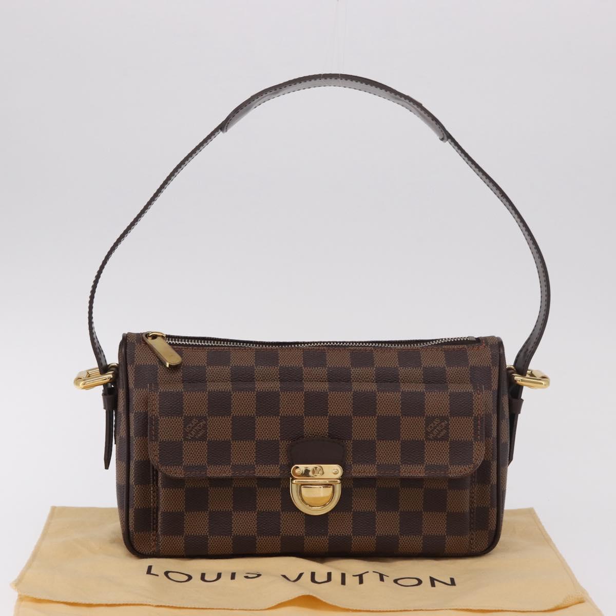 LOUIS VUITTON Damier Ebene Ravello GM Shoulder Bag N60006 LV Auth 190143SAV