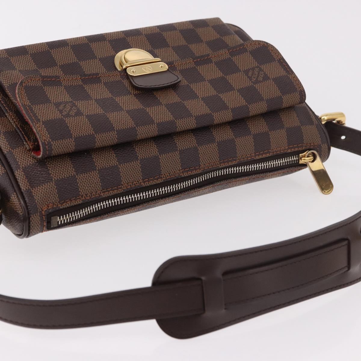LOUIS VUITTON Damier Ebene Ravello GM Shoulder Bag N60006 LV Auth 190143SAV