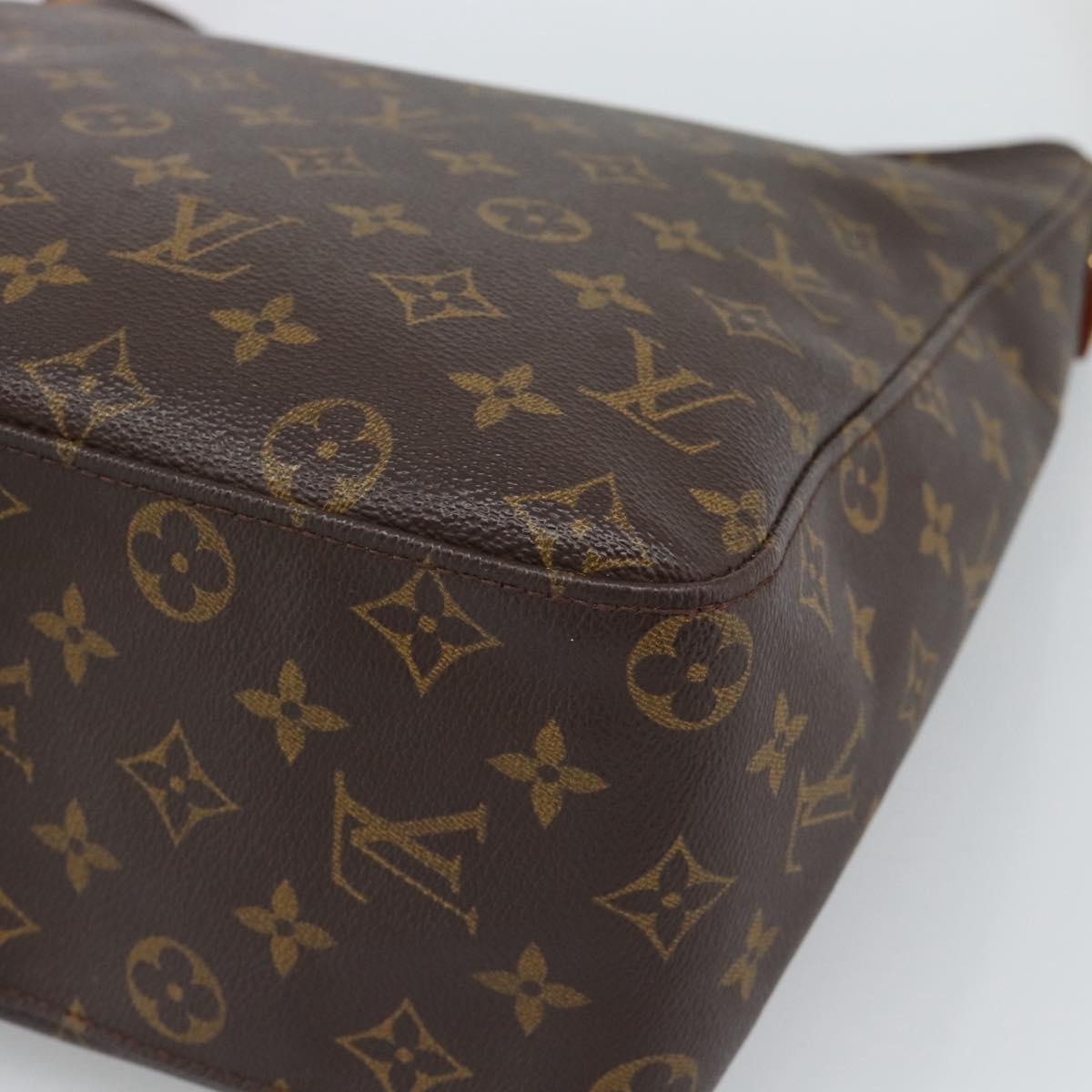 LOUIS VUITTON Monogram Looping GM Shoulder Bag M51145 LV Auth 190148V
