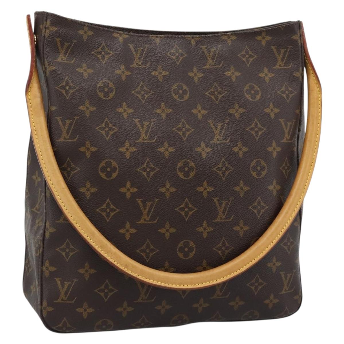 LOUIS VUITTON Monogram Looping GM Shoulder Bag M51145 LV Auth 190148V