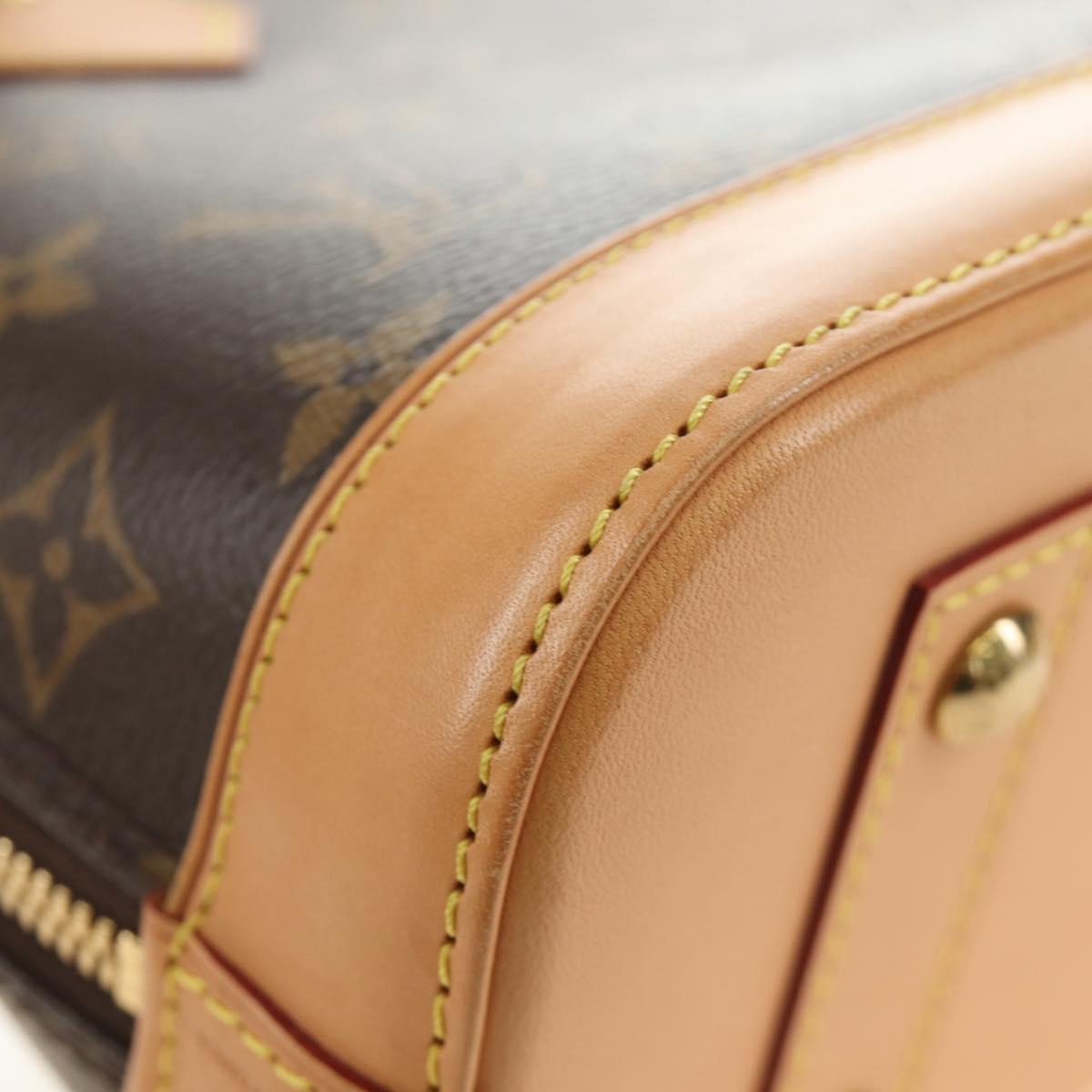 LOUIS VUITTON Monogram Alma BB Hand Bag 2way M53152 LV Auth 190152SAM