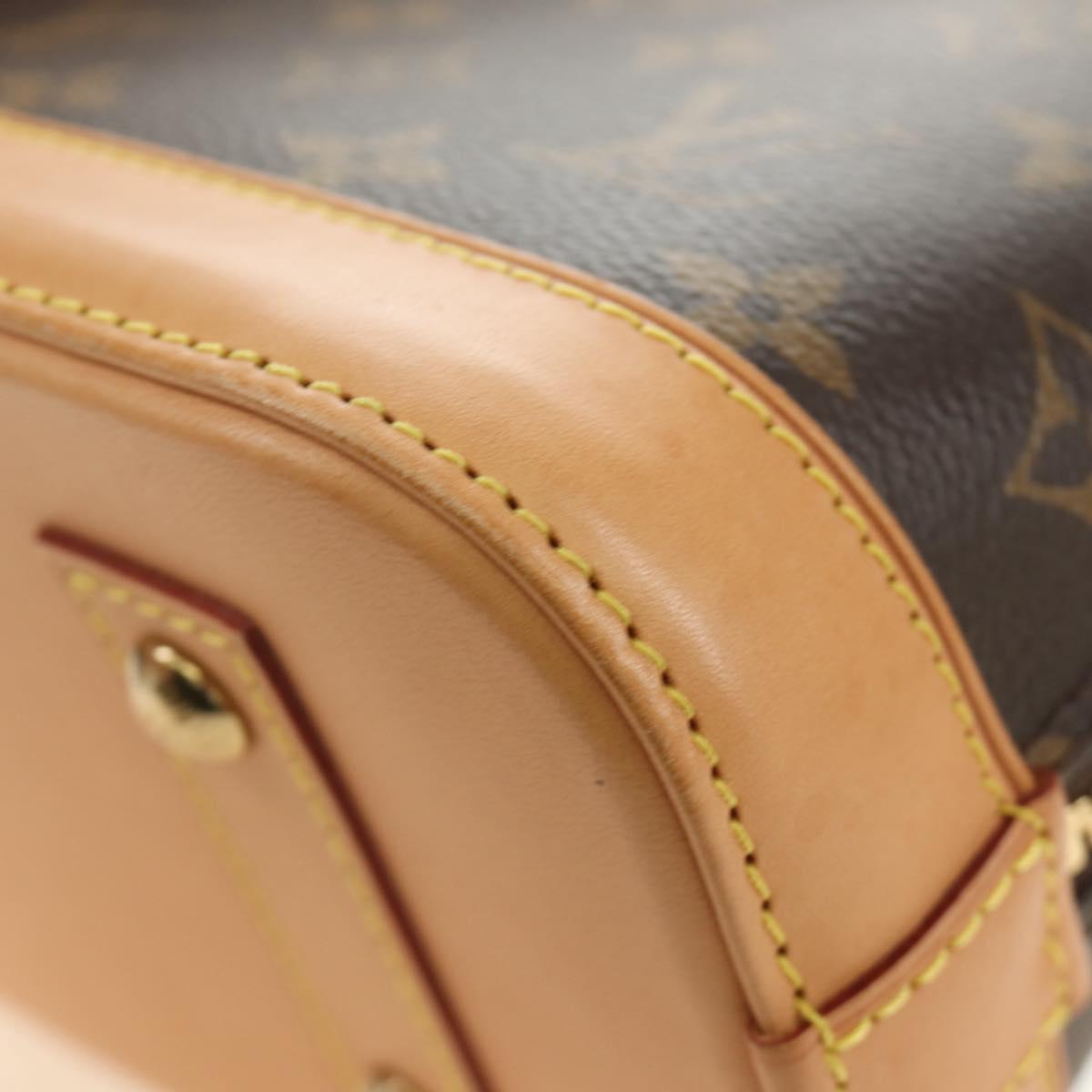 LOUIS VUITTON Monogram Alma BB Hand Bag 2way M53152 LV Auth 190152SAM