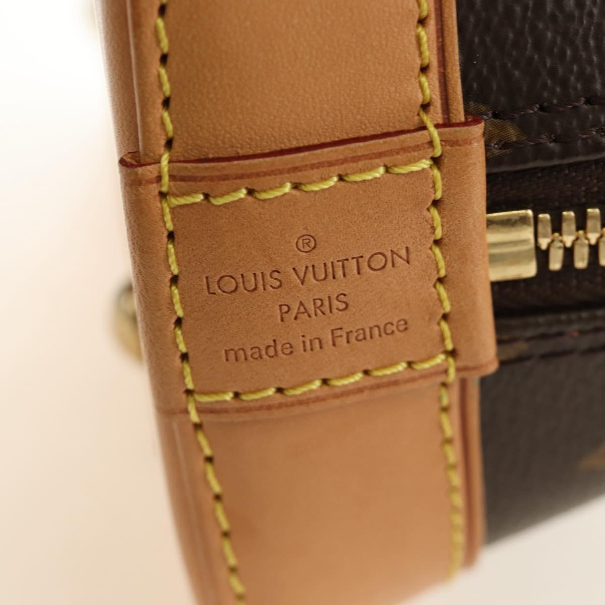 LOUIS VUITTON Monogram Alma BB Hand Bag 2way M53152 LV Auth 190152SAM