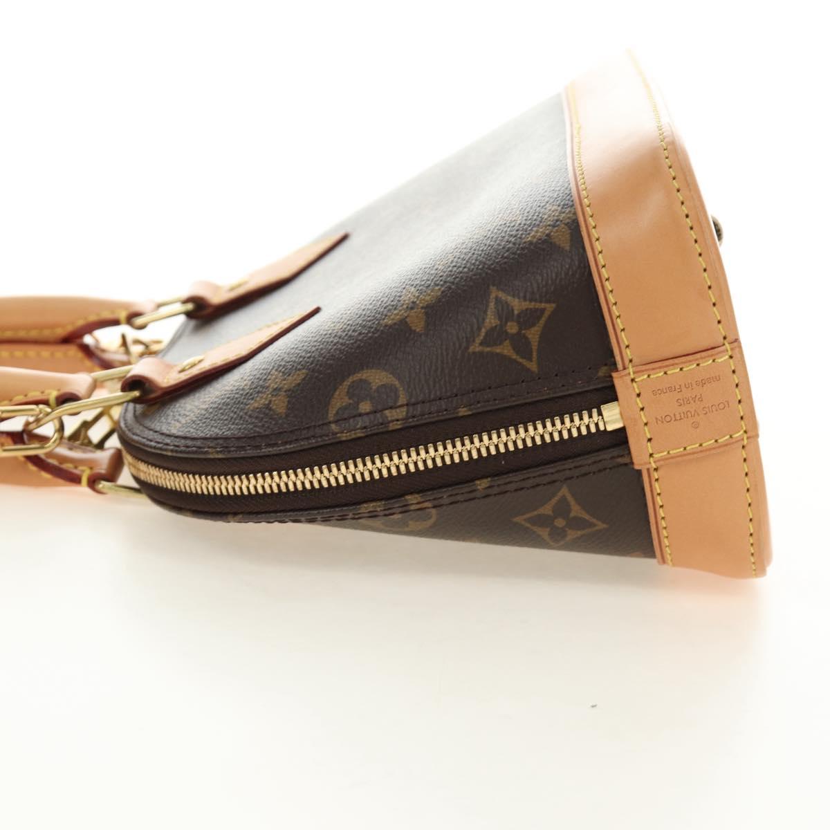 LOUIS VUITTON Monogram Alma BB Hand Bag 2way M53152 LV Auth 190152SAM