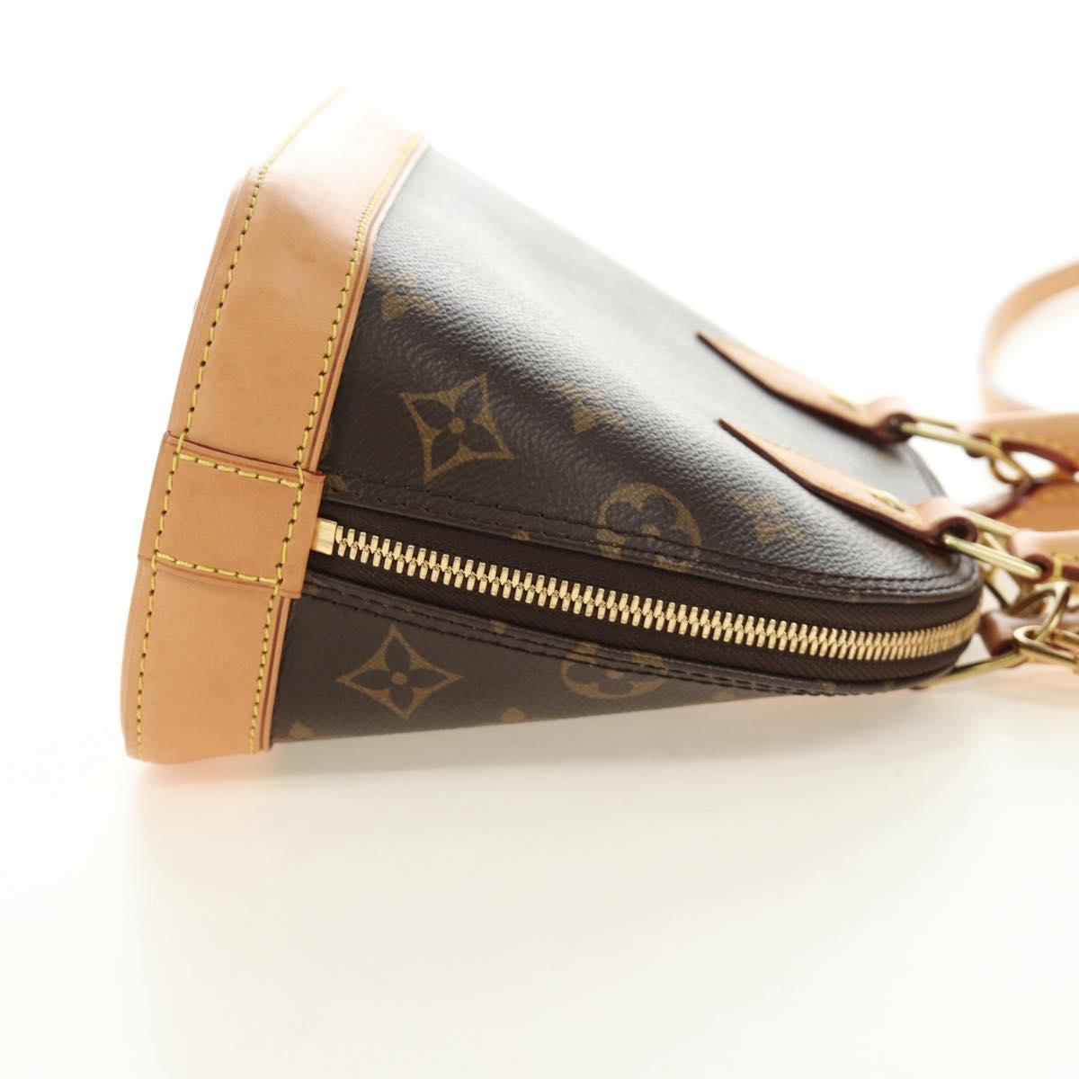 LOUIS VUITTON Monogram Alma BB Hand Bag 2way M53152 LV Auth 190152SAM