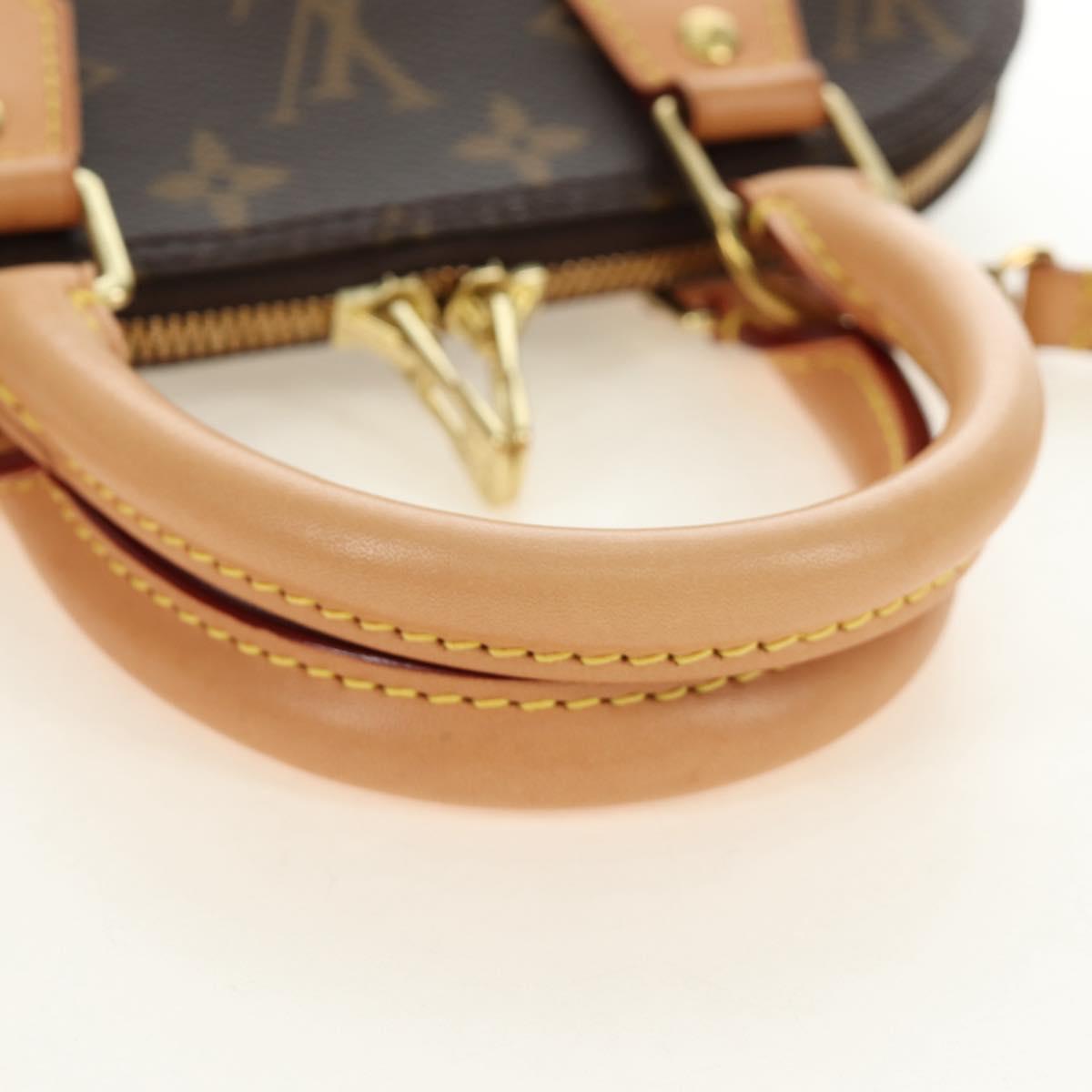 LOUIS VUITTON Monogram Alma BB Hand Bag 2way M53152 LV Auth 190152SAM